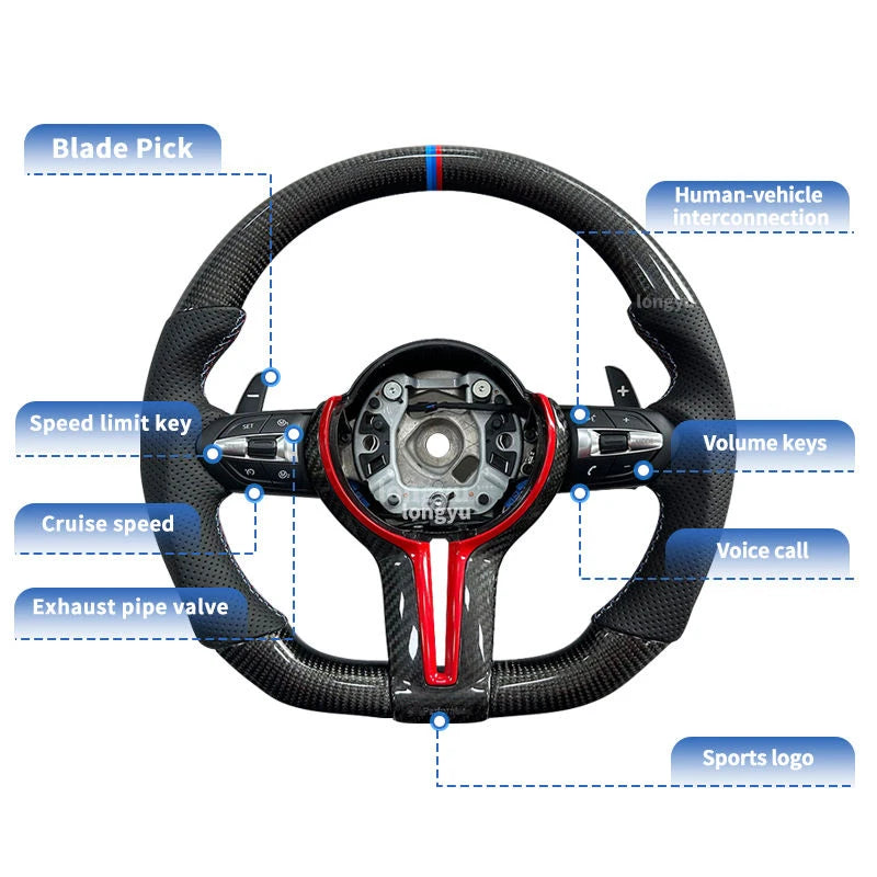 BMW Carbon Fiber Steering Wheel