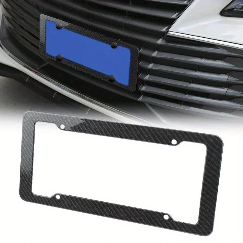 Carbon Fiber License Plate Frame