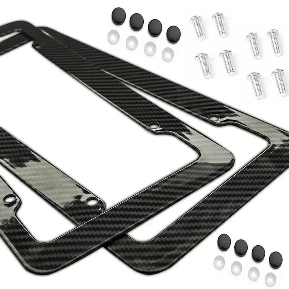 Carbon Fiber License Plate Frame