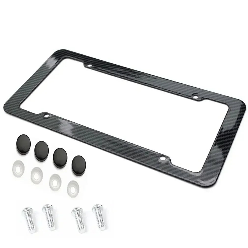 Carbon Fiber License Plate Frame
