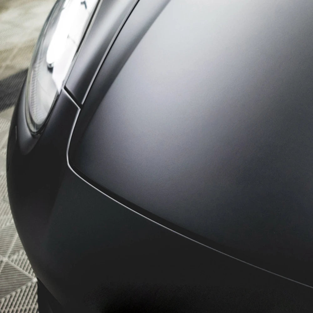 Matte Black Car Whole Body Wrap
