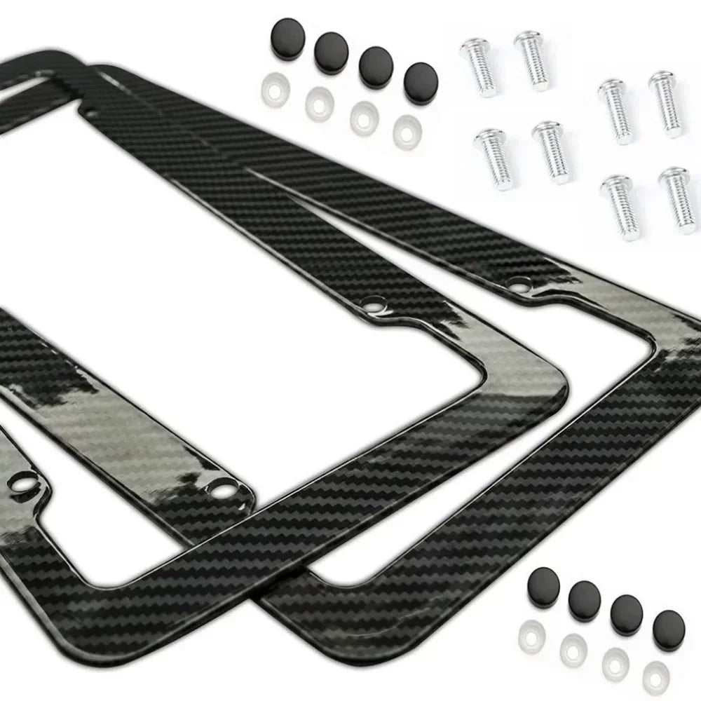Carbon Fiber License Plate Frame