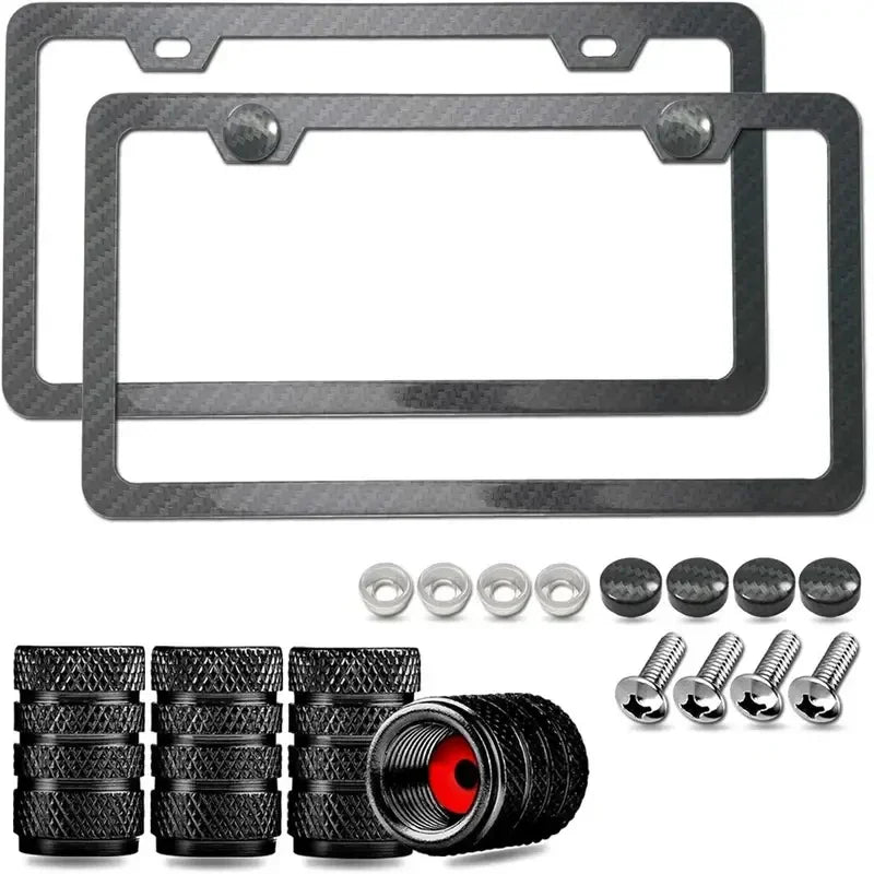 Carbon Fiber License Plate Frame