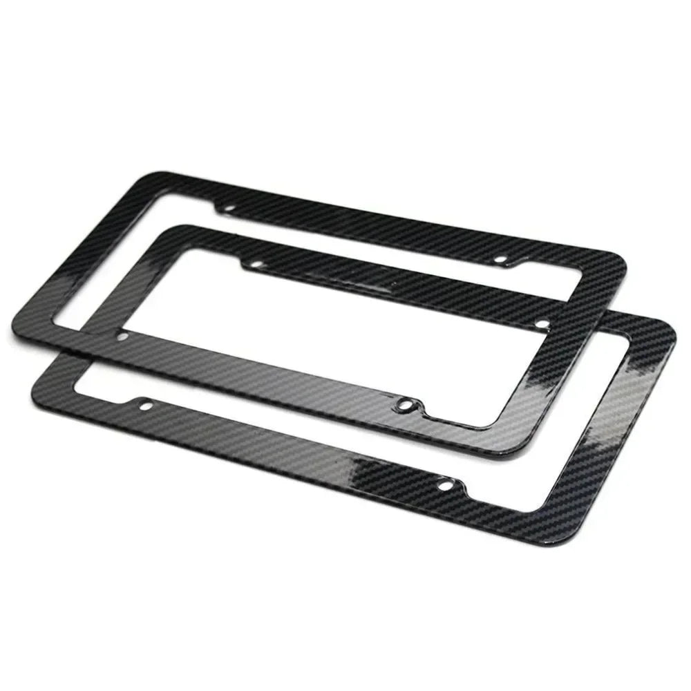 Carbon Fiber License Plate Frame