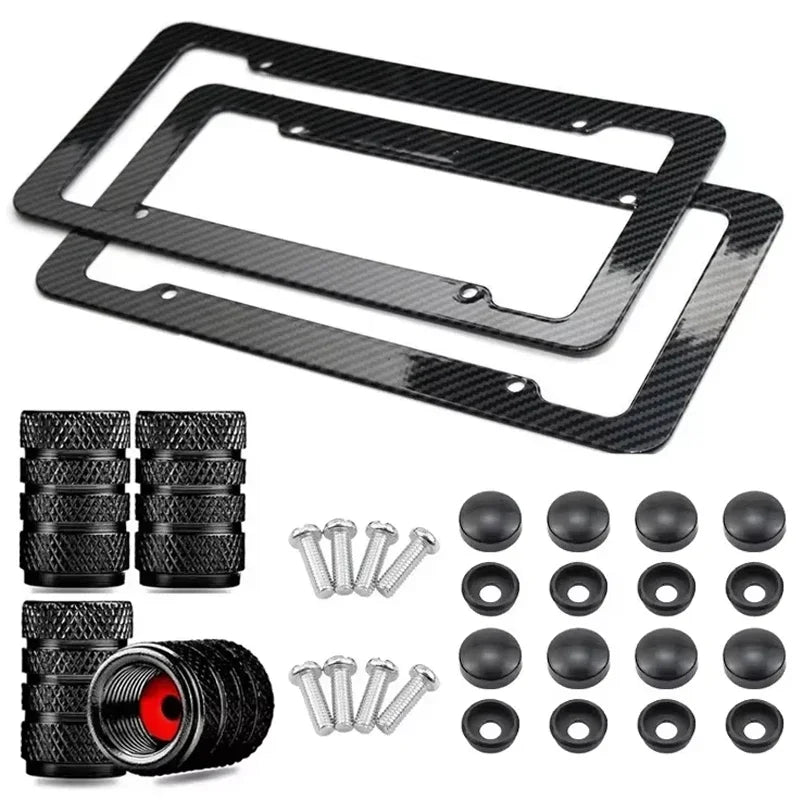 Carbon Fiber License Plate Frame