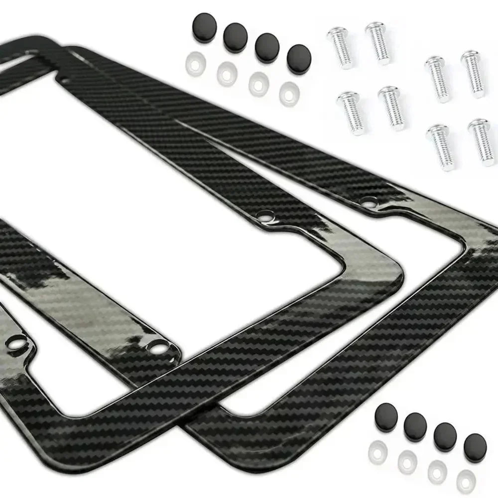 Carbon Fiber License Plate Frame