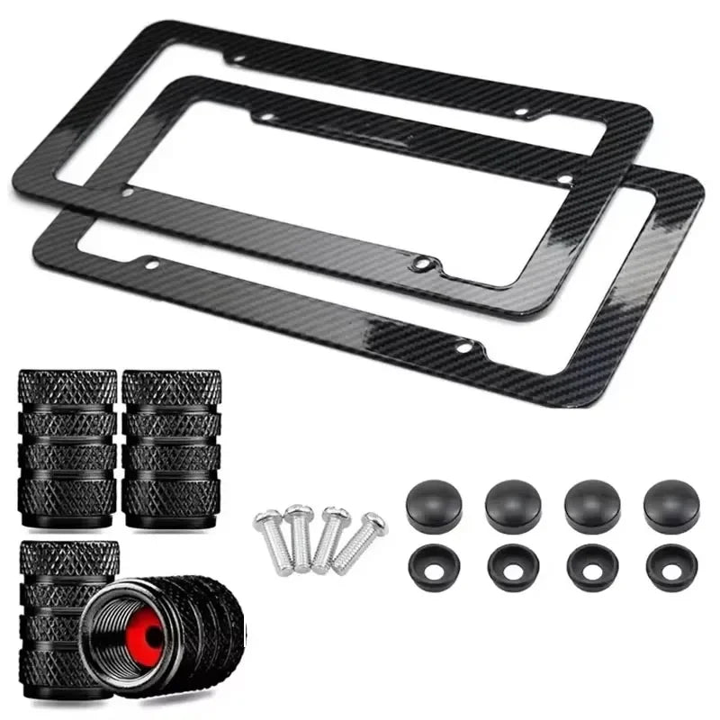 Carbon Fiber License Plate Frame