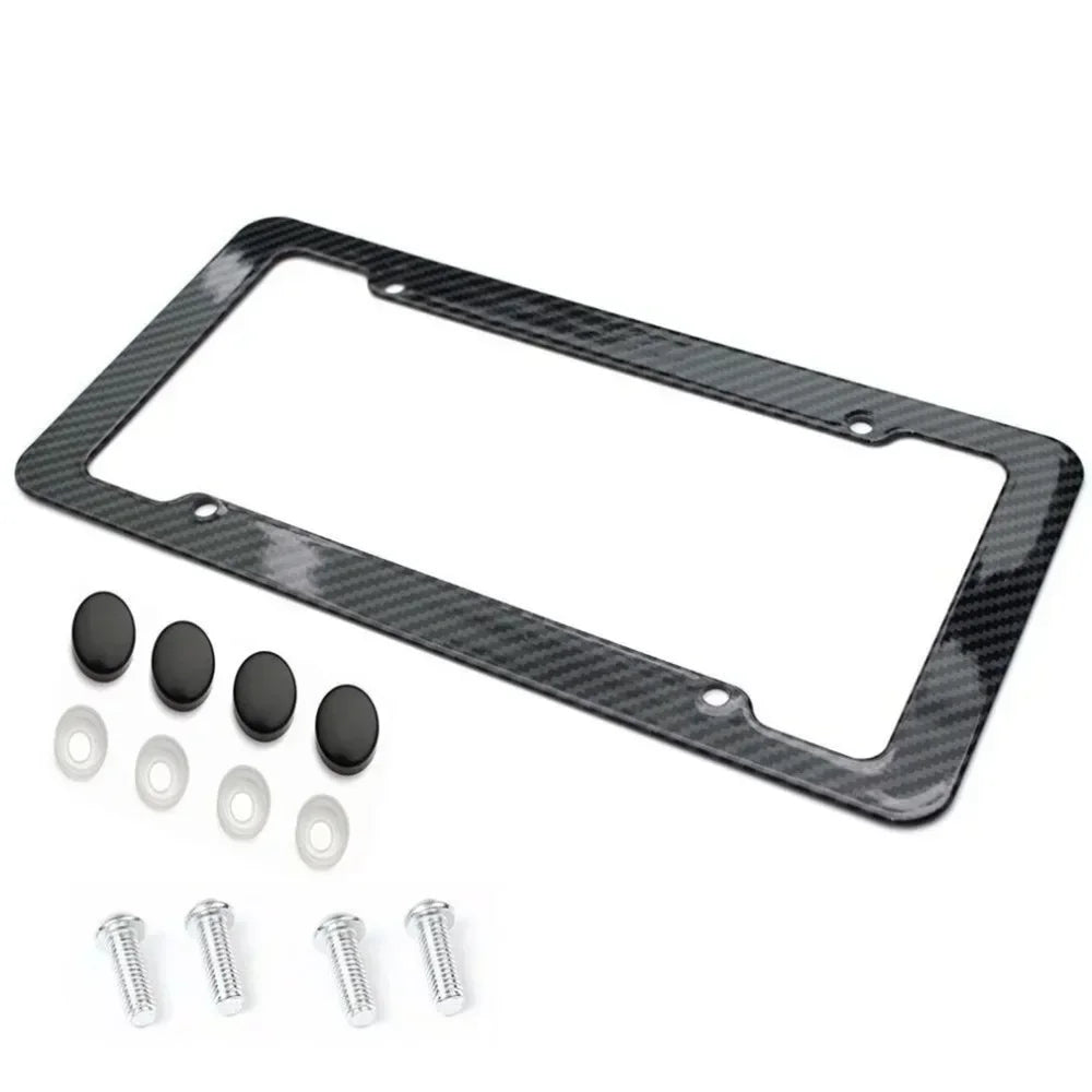 Carbon Fiber License Plate Frame