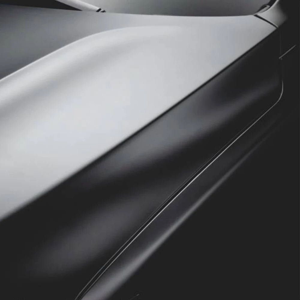 Matte Black Car Whole Body Wrap